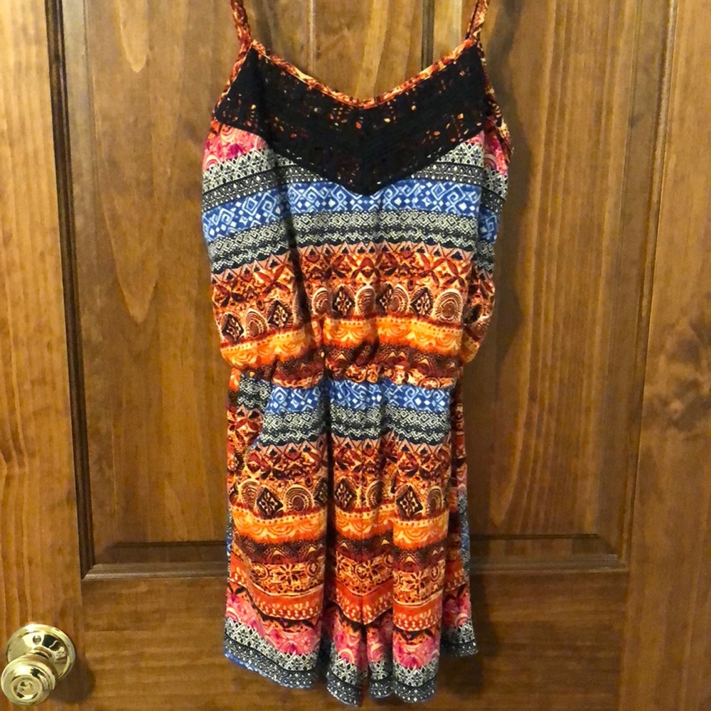 Colorful summer romper